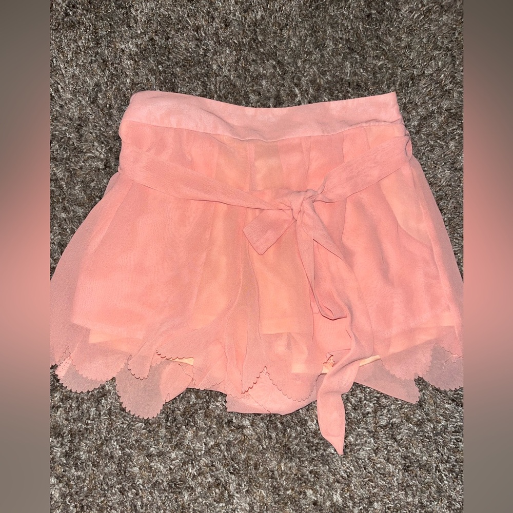 High waist dressy shorts